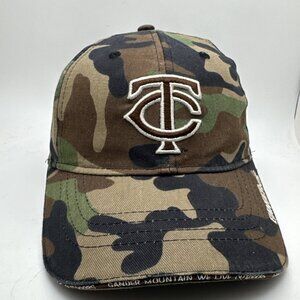 Minnesota Twins Hat Cap Adjustable Strap Back Camouflage Gander Mountain